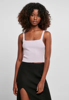 Immagine prodotto di Urban Classics - Top in maglia da donna lilla - 4XL