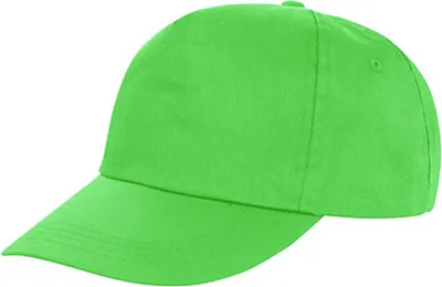 Produktbild von Result Headwear RC080X | Houston 5-Panel Cap - Farbe: Lime - Größe: One Size