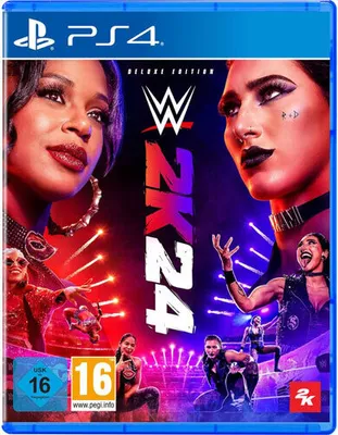 Produktbild von Take-Two Interactive WWE 2K24 Deluxe Edition, PlayStation 4, T (Jugendliche), Download