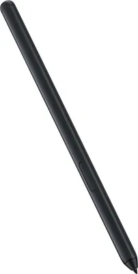 A black stylus pen is shown against a white background.
