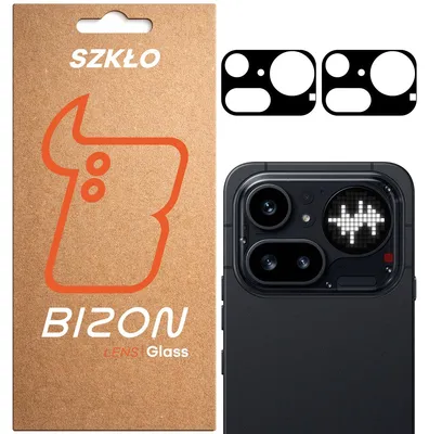 Produktbild von 2x Gehärtetes Glas für die Kamera für Nothing Phone (4a) Pro, Bizon Glass Lens