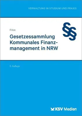 Produktbild von Gesetzessammlung Kommunales Finanzmanagement in NRW
