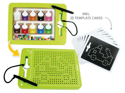 Image de Beleduc Tableau magnétique Pick & Sort 2-en-1