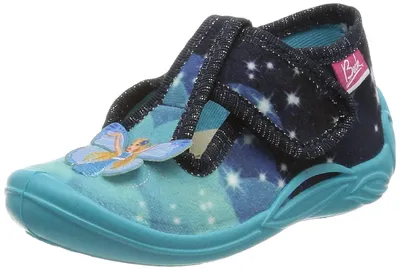 Produktbild von Beck M dchen Magic World Hausschuh, Blau, 19 EU