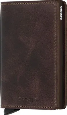 Produktbild von Secrid Slimwallet Vintage Chocolate Kartensafe