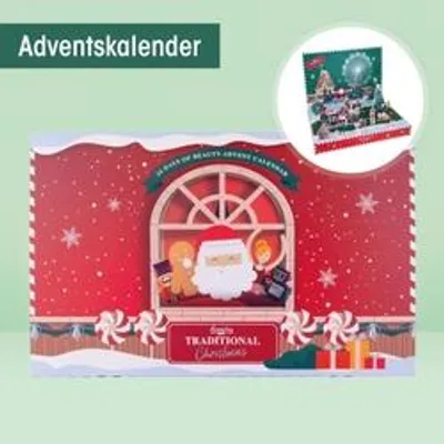 Produktbild von accentra Beauty Adventskalender 2025 24 Wellness & Pflegeprodukte im 3D-Design
