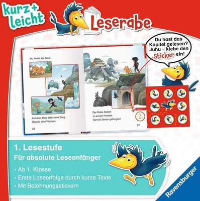 Produktbild von Leserabe 1. Lesestufe Kurz und leicht - Geheimauftrag für Ninja Komo