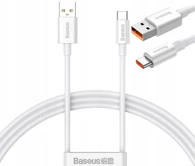 Produktbild von Baseus USB-C Kabel Schnelles Laden 100W 6A