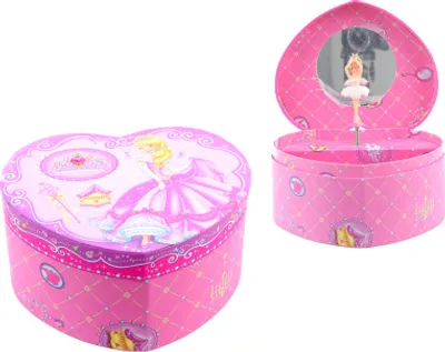 Obrázok produktu pre Šperkovnica srdce princezná box na hračky
