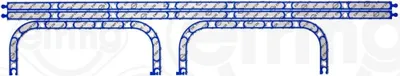 Produktbild von ELRING Ölwannendichtung für SCANIA P,G,R,T - series 175.024
