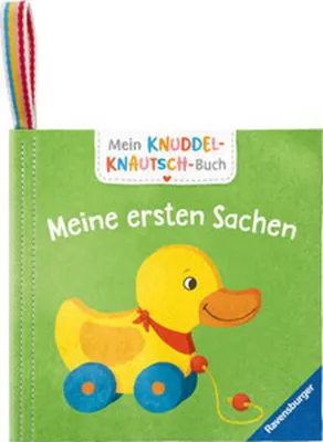 Produktbild von Ravensburger Buch Pappbilderbuch Mein Knuddel-Knautsch-Buch Meine ersten Sachen 42082