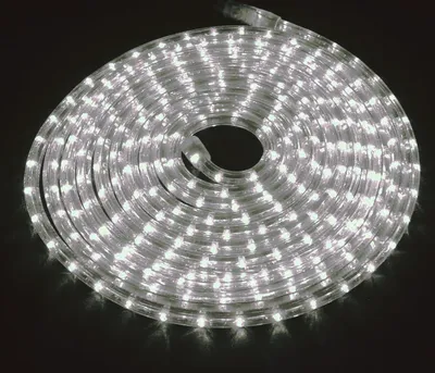 RUBBERLIGHT LED Lichtschlauch - Outdoor - RL1 - 324 LED - 9,00m - anschlussfertig - 3000K - weiß
