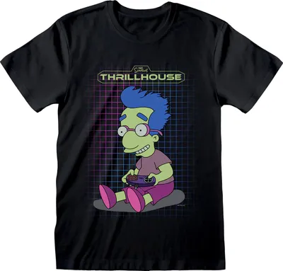 Obrázek produktu pro The Simpsons - Tričko "Thrillhouse" pro muže/dámy Uni HE3625 (XL) (Black)