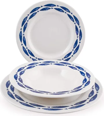 Obrázok produktu pre Churchill 826269 Sealife Tafelservice, 18-členný, Steingut