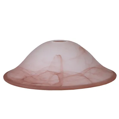 Produktbild von Lampenglas Ersatzglas rund Alabasterglas braun Ø 300mm E27 Leuchtenglas
