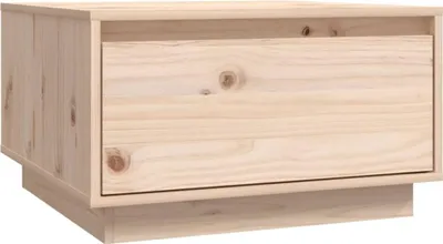 Produktbild von vidaXL Couchtisch 55x56x32 cm Massivholz Kiefer