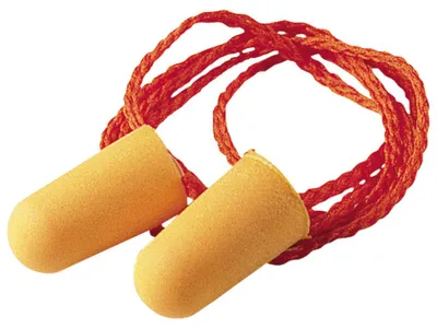 Immagine prodotto di 3M ELEKTRO PRODUKTE 3M GS 1110 - Gehörschutz, mit Band, Stöpsel, orange, 31 dB (1110)