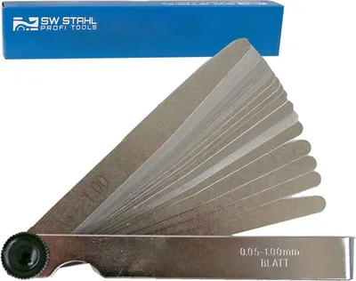 Immagine prodotto di Acciaio SW 09102L Spessimetro 13 lame 0,05-1,00 mm