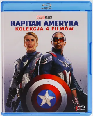 Produktbild von Kapitan Ameryka 1-4, płyta Blu-ray