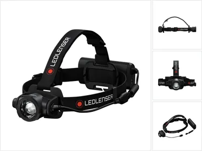 Zdjęcie produktu dla LED LENSER Reflektor 2500lm 250m 1Li-Ion IP67 obrotowy fokkusierb swws LED LENSER H15R CORE BLACK BOX