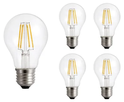 Produktbild von Spectrum E27 LED-Lampe A60 8,5W 1200lm 4000K tralweiß 5 Stück