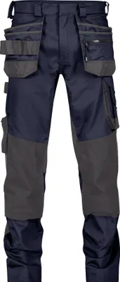 Produktbild von Stretch-Arbeitshose mit Holstertaschen PESCORE41 245g  nachtblau/anthrazitgrau, Gr. 66 DASSY 201160