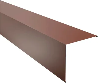 Produktbild von PRECIT Aussenecke 90° für Wand Rotbraun RAL 8012 1000 mm x 195 mm x 195 mm x 0,5 mm