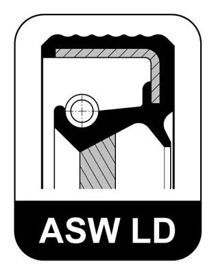 Produktbild von Elring Wellendichtring, Kurbelwelle Getriebeseitig 546.941