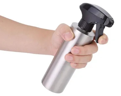 Ölsprüher 350 ml Edelstahl – Ölsprayflasche für Kochen & Grillen