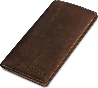 Produktbild von ROYALZ Vintage Leder Sleeve für Apple iPhone 11 PRO Schutzhülle Etui Wallet Hülle Tasche Geldbörse Portemonnaie Case