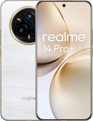 Produktbild von Realme 14 Pro+ 12+512GB 6.83" 5G Pearl White DS ITA  Realme