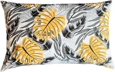 Immagine prodotto di Copertura per cuscino Ibbenzoa® in cotone, 50 x 70 cm – 100% cotone leggero, traspirante e lavabile, con cerniera, adatta per tutte le stagioni