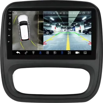 Immagine prodotto di Autoradio con Bluetooth e telecamera – CarPlay – Per Renault Trafic 3 e Opel Vivaro B (2014-2021) – Compatibile con Apple e Android – Impianto stereo – Navigazione – Sistema di navigazione per auto