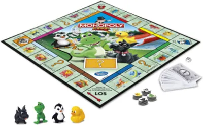 Produktbild von Hasbro Monopoly Junior Game, Brettspiel, Bildend, 5 Jahr(e), Familienspiel