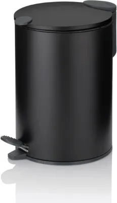 Produktbild von 3-liter-treteimer aus schwarzem material Kela line 23614