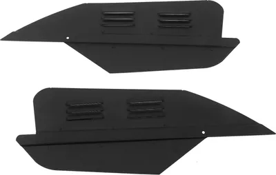 Zdjęcie produktu dla Kratka wentylacyjna Be & Ventilation do Fiat Doblo 2010-2021 Aluminium Black 2szt