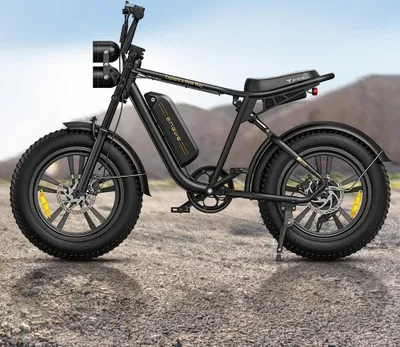 Produktbild von ENGWE E Bike Schnee Fat Bike Herren Damen, 20 Zoll E-Mountainbike Elektrofahrräder 48V 13AH Akku,Elektrofahrrad, City E-Bikes & E-Hollandräder Schwarz
