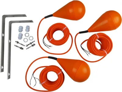 Obrázek produktu pro Sada Grundfos Float switch set MS1 3pcs 10m + wallh.