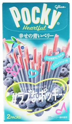 Produktbild von Pocky Stäbchen Blaubeer Geschmack 54,6g