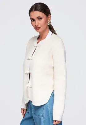 Produktbild von LARICA Pullover Damen Regular Fit Modern OW-SW-E0007 beige ONESIZE