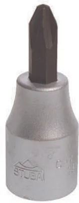 Obrázok produktu pre STUBAI vložky ½', Phillips, CV, pochrómované veľkosť 2
