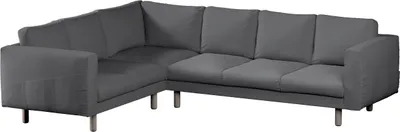Produktbild von Dekoria Bezug für Norsborg 5-Sitzer Ecksofa, grau, Norsborg 5-Sitzer Ecksofabezug