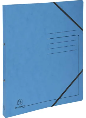 Image de Exacompta 10x Classeur 2 anneaux 15mm imprimée A4 Turquoise 542562E