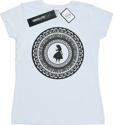 Produktbild von Disney - "Alice in Wonderland" T-Shirt für Damen BI6779 (XL) (Weiß)