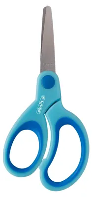 Produktbild von Design Bastelschere / rund / Farbe: hellblau