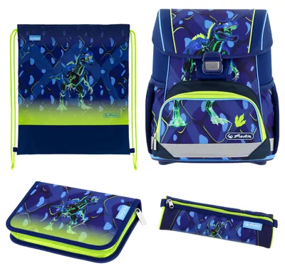 Immagine prodotto di Herlitz 400205563 Herlitz Schulranzen Loop Plus T. Rex Explorer