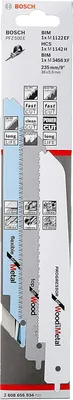 Image de Bosch Professional Jeu de 3 lames de scie pour PFZ 500 E Assortiment de lames de scie