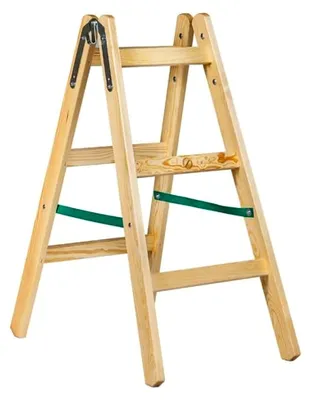 Produktbild von Doppelstufenleiter 3 Stufen 95 cm