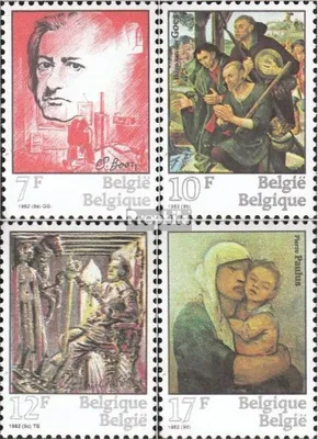 Produktbild von Briefmarken Belgien 1982 Mi 2112-2115 (kompl.Ausg.) postfrisch Kultur