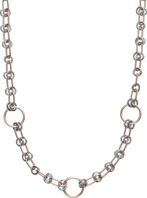 Obrázok produktu pre Emporio Armani EGS2730221 Dámsky náhrdelník z nehrdzavejúcej ocele bicolour rose 48,5 cm